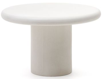 Круглый стол Addaia из белого цемента Ø120 см Испания La Forma