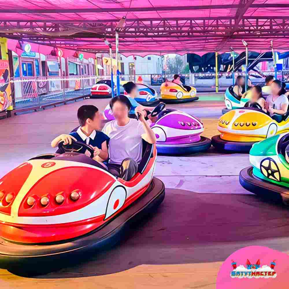 Электрическая бамперная машинка «Юпитер» с пультом управления для детей и взрослых