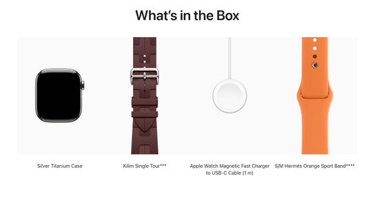 Apple Watch Hermes Series 11 46 mm Kilim Single Tour