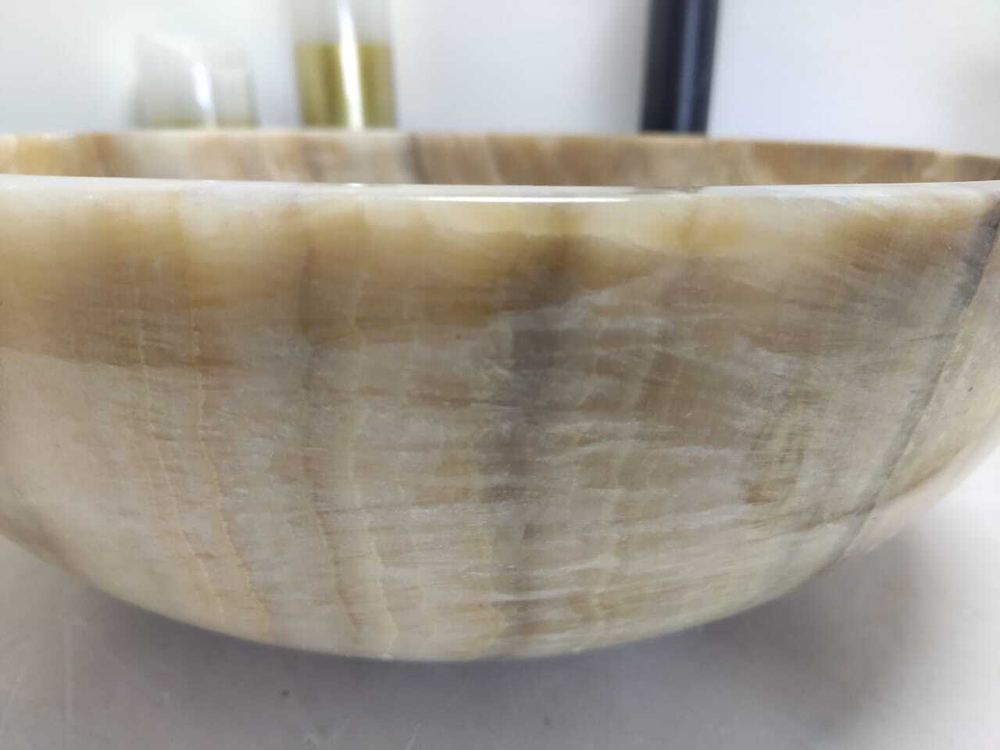 Раковина из оникса Bowl Sunset TinLip BO-60267 40*40*15