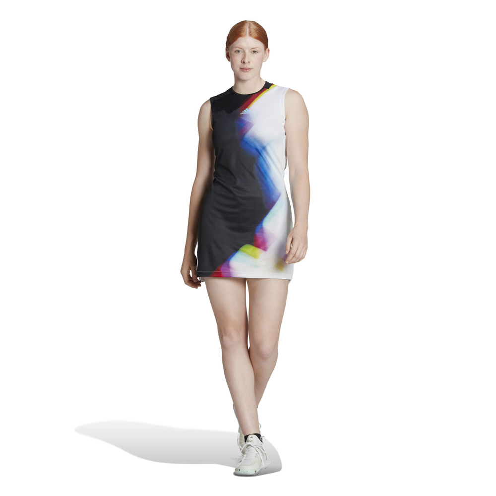 Женская теннисное платье adidas World Cup Dress Women - Black, Multicoloured