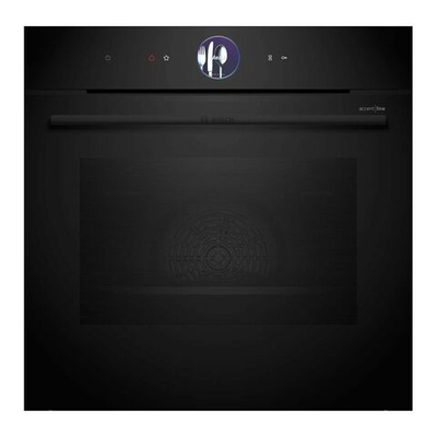 Встраиваемый духовой шкаф BOSCH HBG9763B1S, чёрный