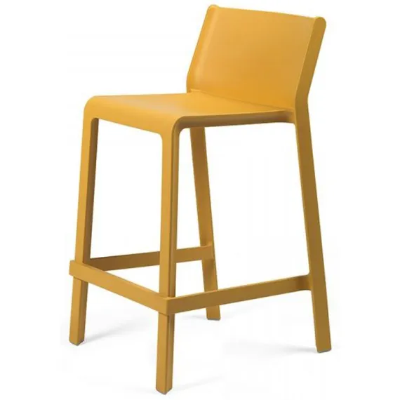 Полубарный стул Trill Stool Mini 65 см, горчичный
