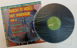 Винтажная виниловая пластинка LP Сборник Rock n Roll Hit Parade Vol 2 (France 1976)