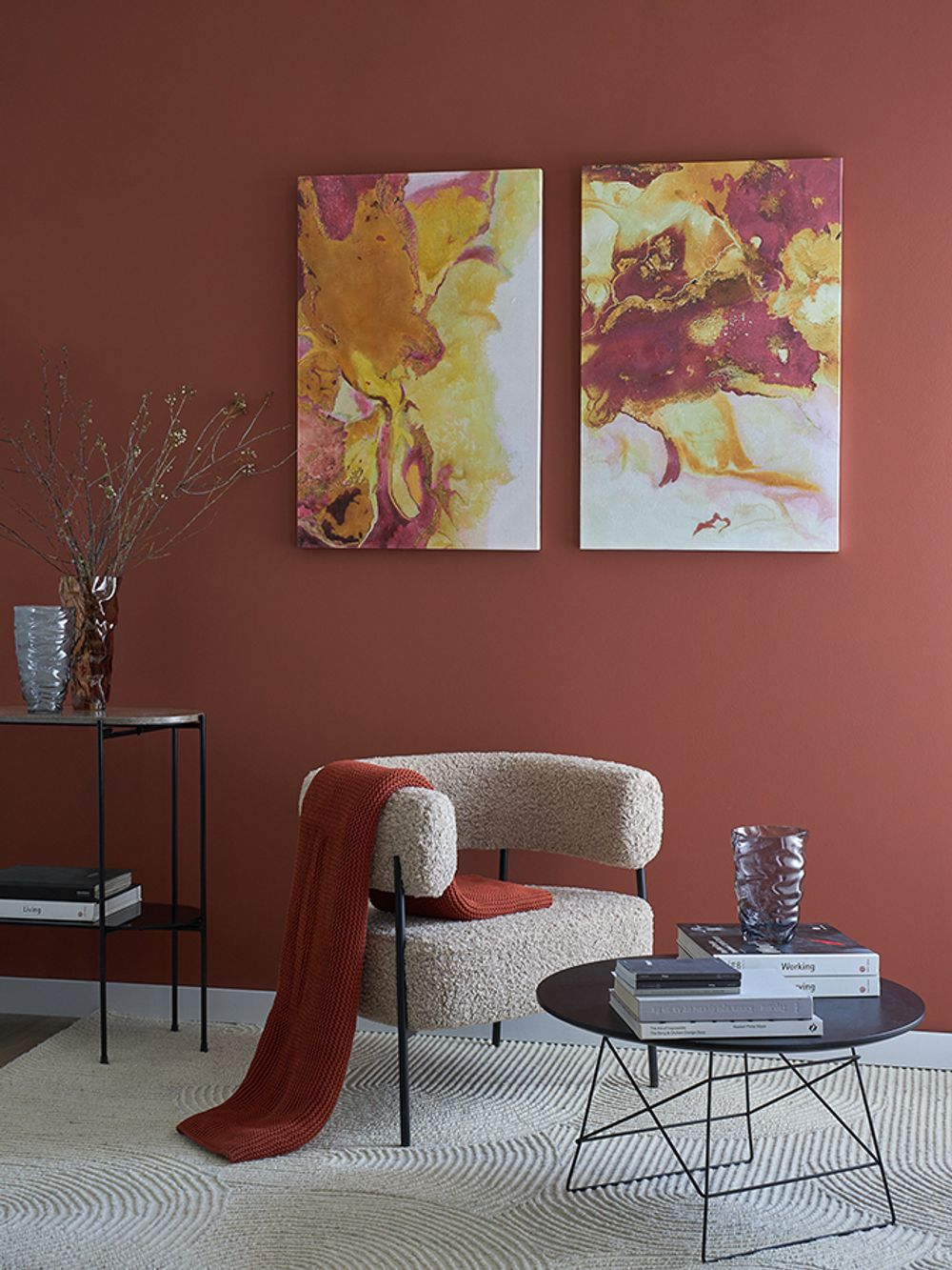 Панно декоративное Flame №1, 60х90 см