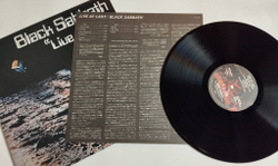 Винтажная виниловая пластинка Black Sabbath Live At Last (Japan 1980) (No Obi)
