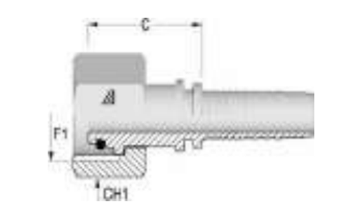 Фитинг DN 12 DKO-S (Г) 24x1.5 16