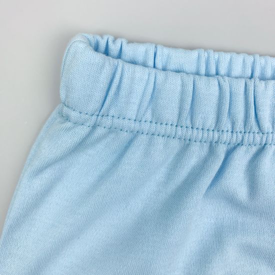 Штанишки хлопковые Basic Голубые