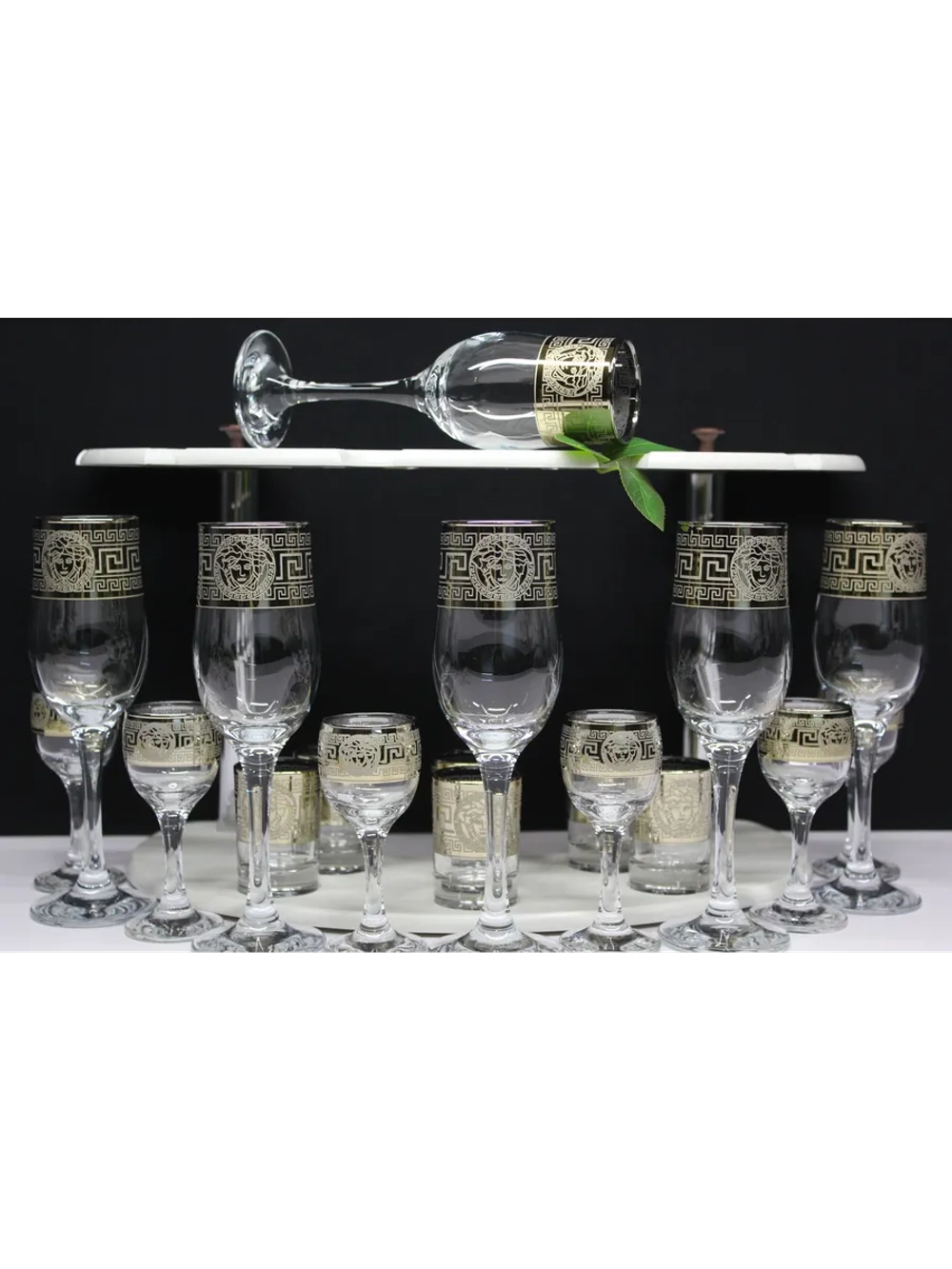 Барный набор 18 предметный с Бокалом