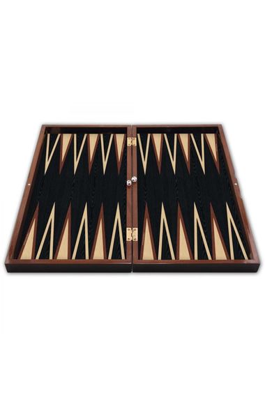 CAFE BACKGAMMON DARK WENGE