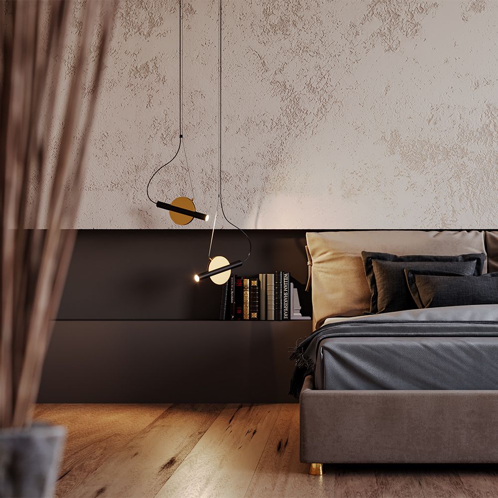 Светильник светодиодный подвесной Maytoni Enigma MOD150PL-L5BS3K