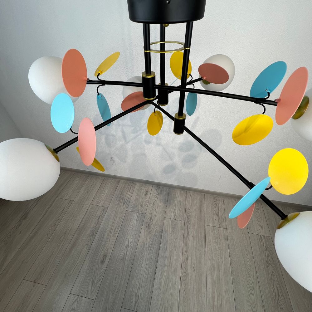 Потолочная Люстра Light Of Matisse B D80 Black Multicolor By Imperiumloft