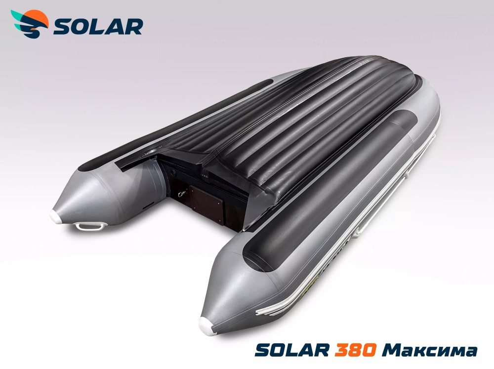 Лодка надувная моторная solar-380 к (максима)