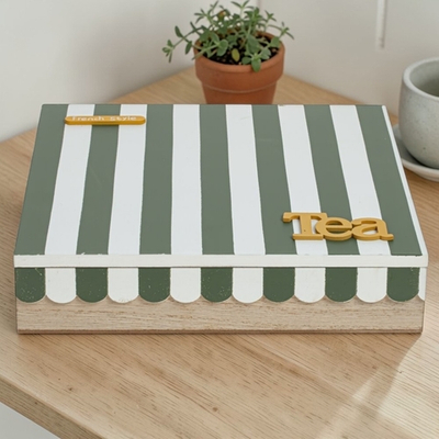 Шкатулка для чайных пакетиков Home