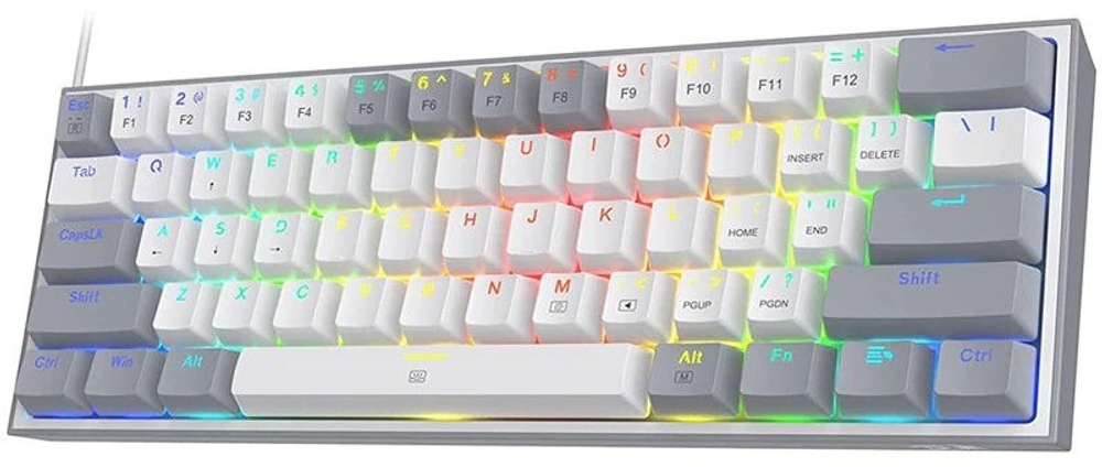 Клавиатура Redragon Fizz K617-R белый