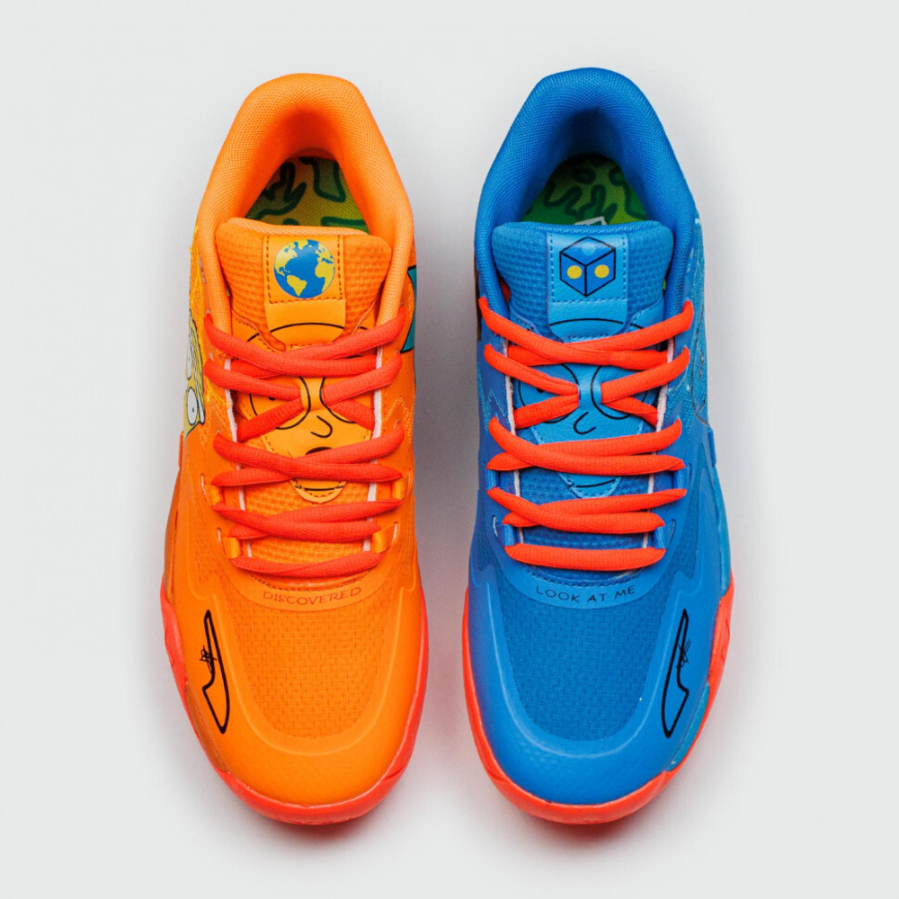 кроссовки Puma MB.01 Orange Blue