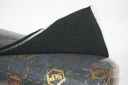 Карпет черный (самоклеящийся нетканый материал для шумоизоляции) (1,0х10) (StP)