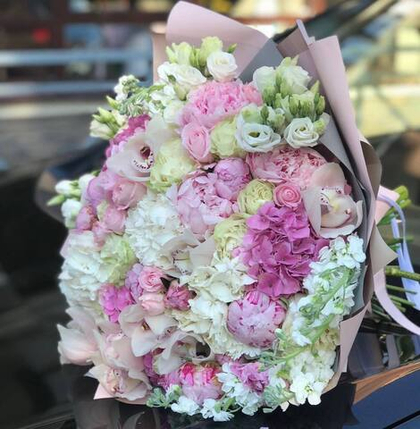 VIP Букет "Нежное облако" от команды Luxflori