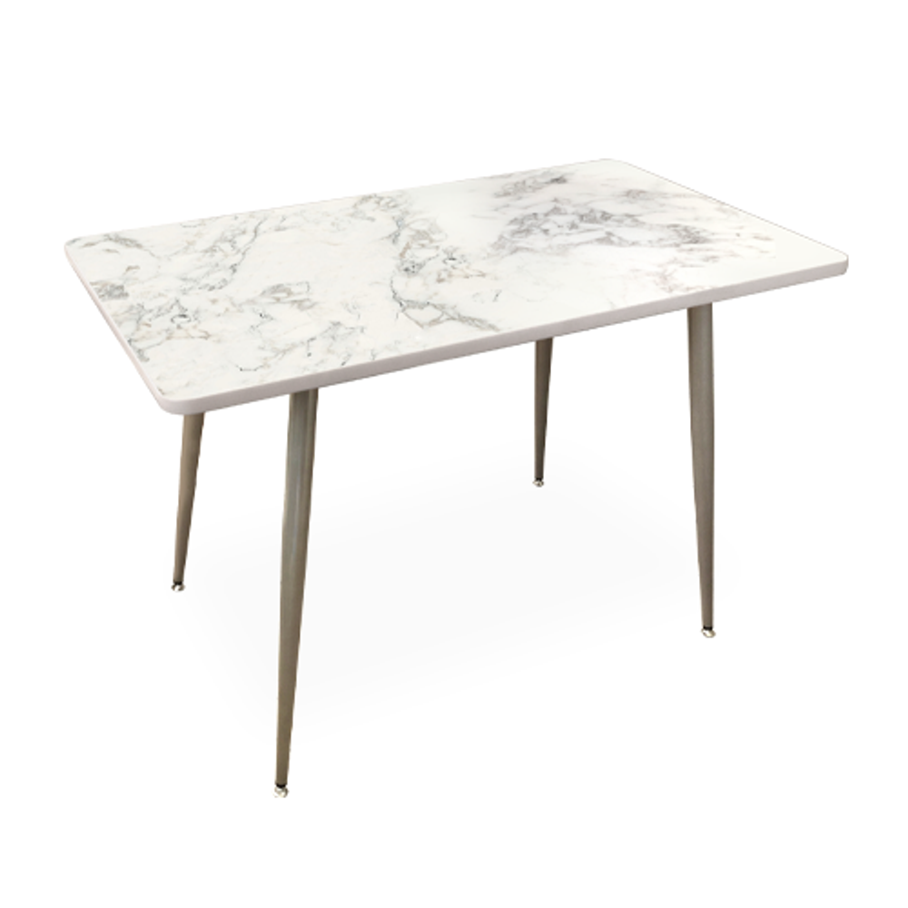 Стол обеденный прямоугольный БРАНЧ LAKSI жемчужно-серый/сабия