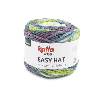 Пряжа Katia Easy Hat 40% шерсть 40% акрил 20% полиамид