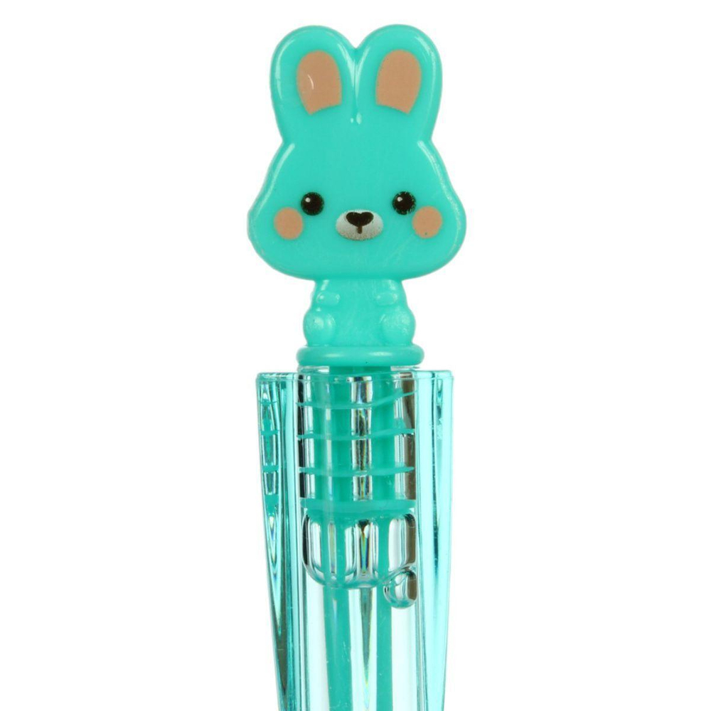 Мыльные пузыри Зайчик 11 см, 4 цвета микс, с-30043