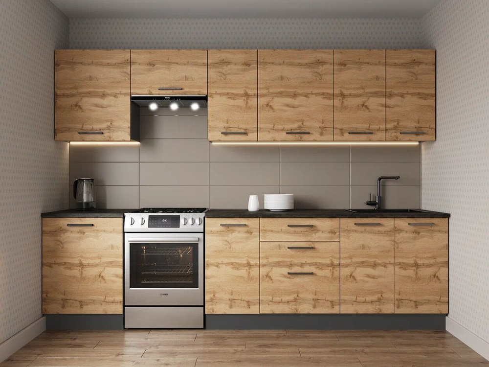 Кухонный гарнитур Крафт 3000 (38мм)