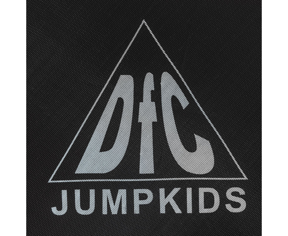 Батут DFC JUMP KIDS 55" зелено-желтый