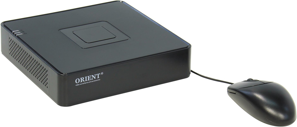 IP видеорегистратор Orient <NVR-8204POE> (4 IP-cam PoE, 1xSATA, LAN, 2xUSB2.0, VGA, HDMI)