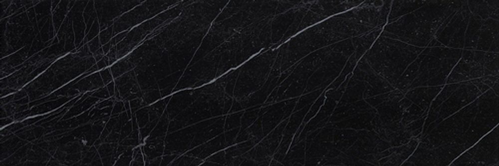 Керамическая плитка для стен Roma Diamond Nero Reale Brillante 25x75