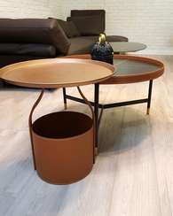 Журнальный столик Doppio Ø50х51 см