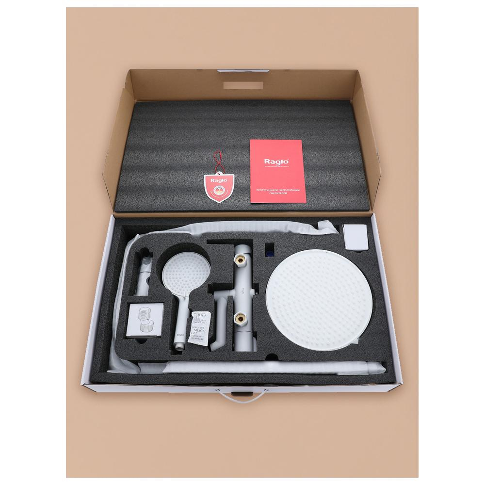 Душевая система Raglo R20.24.08, белый