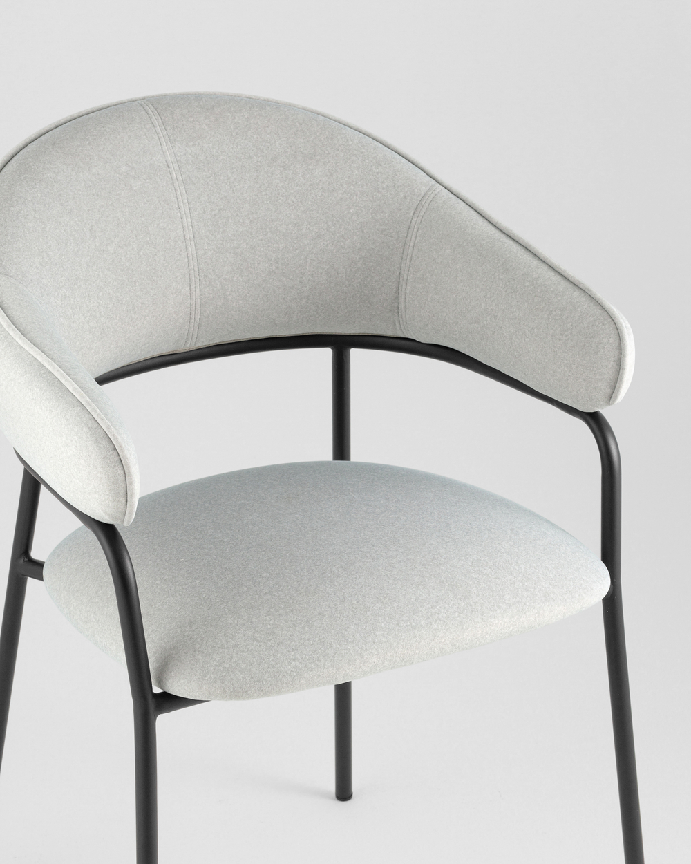 Стул обеденный Leya светло-серый