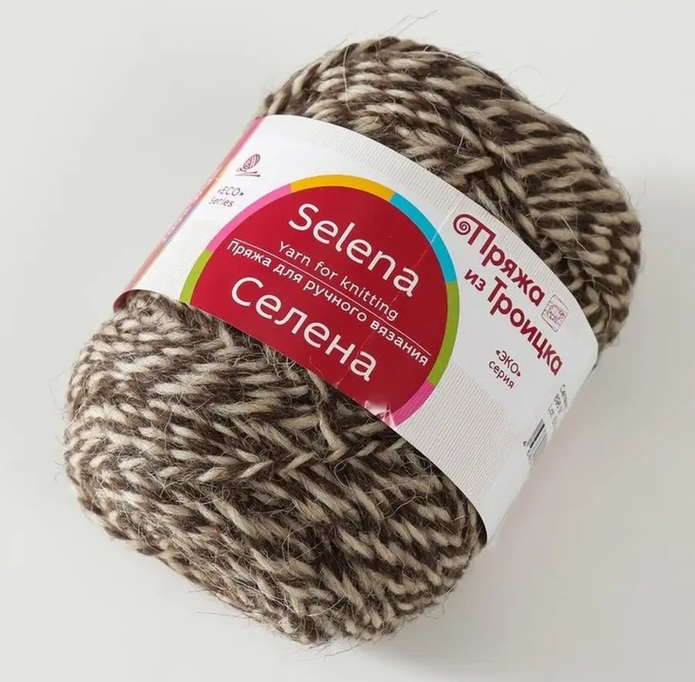Пряжа &quot;Селена&quot;, 100% шерсть, 100 гр - 160 м, мулине