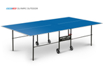 Стол теннисный Olympic Всепогодный Синий
