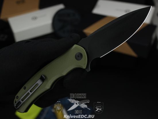 Нож складной CIVIVI Praxis C803F сталь клинка 9Cr18MoV, рукоять G10