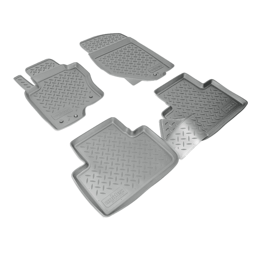 Ковры в салон Norplast/Unidec для Infiniti FX в кузове S51 (2008-2012), Серый, арт.NPL-Po-33-51-G