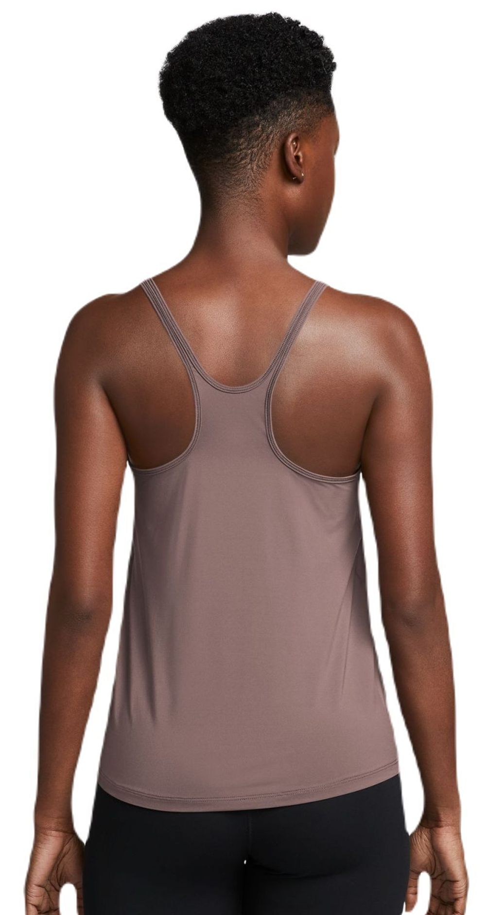 Топ теннисный Nike One Classic Dri-Fit Tank - smoke mauve/black - Purple