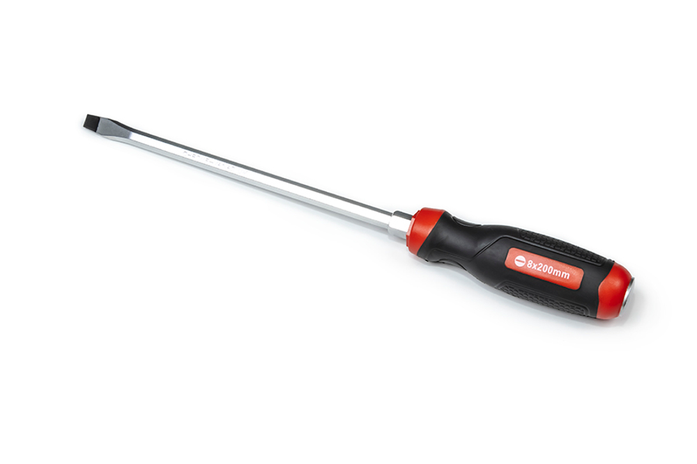 Отвертка шлицевая силовая SL8х200 CS-30.6.4