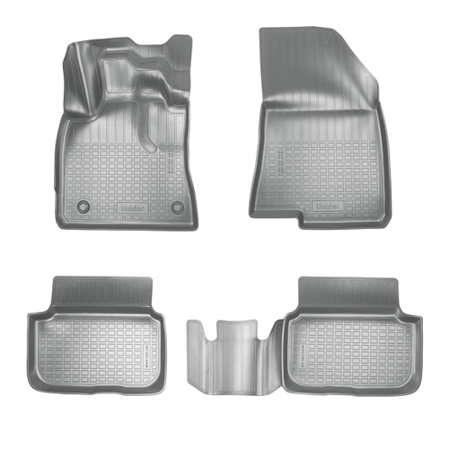 Ковры в салон Norplast/Unidec для Dacia Logan III (2020-), Серый, арт.NPA11-C155-400-G