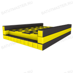 Надувной модуль препятствий «Шины»