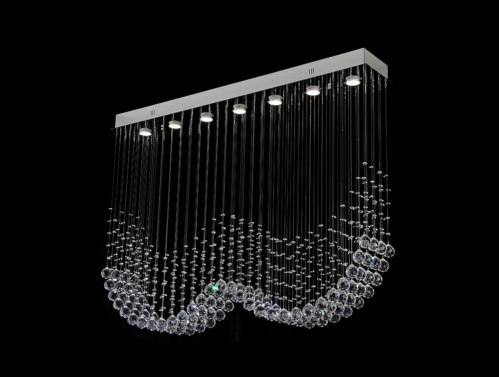 Подвесная люстра Newport CATRIN 8407/PL chrome, М0070323