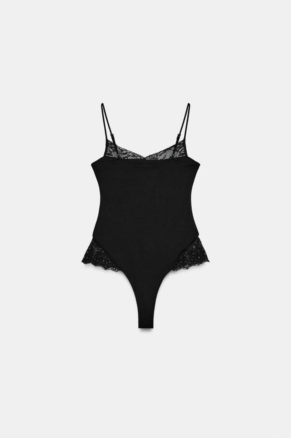 БОДИ ИЗ ПОЛИАМИДА - ZARA