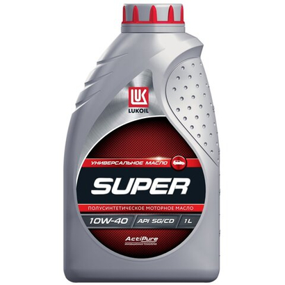 Масло Лукойл Super 10W40 SG/CD (1л) п/синтетика