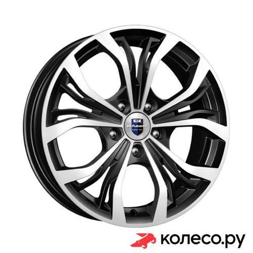 Аламида (КС660) 6.5x16/5*100 D67.1 ET38 Алмаз-черный