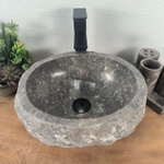 Раковина из мрамора Erozy Grey EM-64639 38*32*16 0191