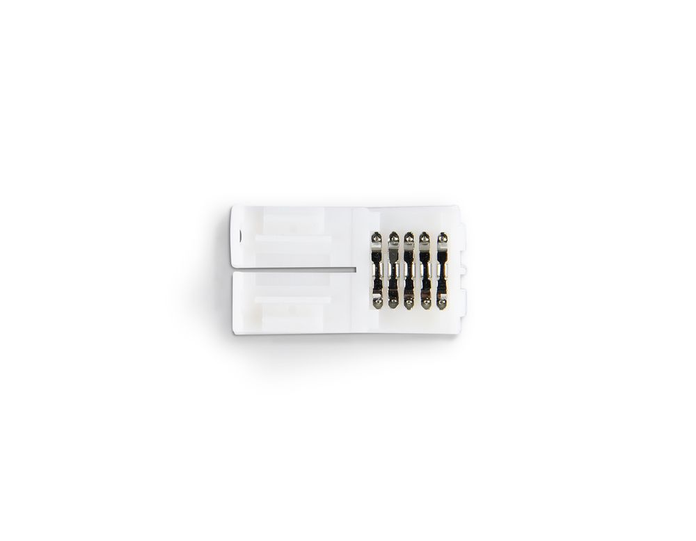 Ambrella Соединитель прямой для светодиодной ленты 5050 12/24V (5 конт.) GS6251 (10шт) LED Strip GS6251