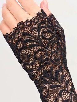 Митенки (черный 8)