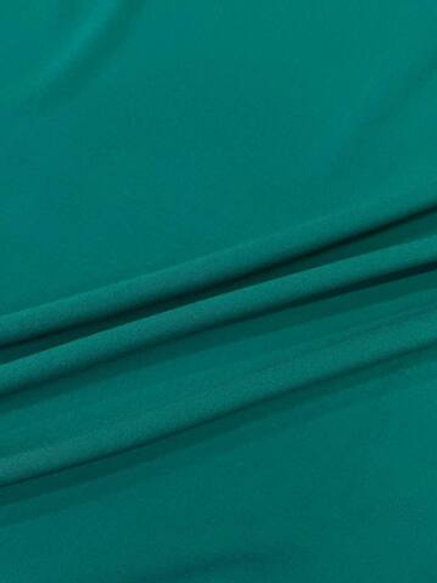 Шелк с эластаном шифон-креп бирюзовый