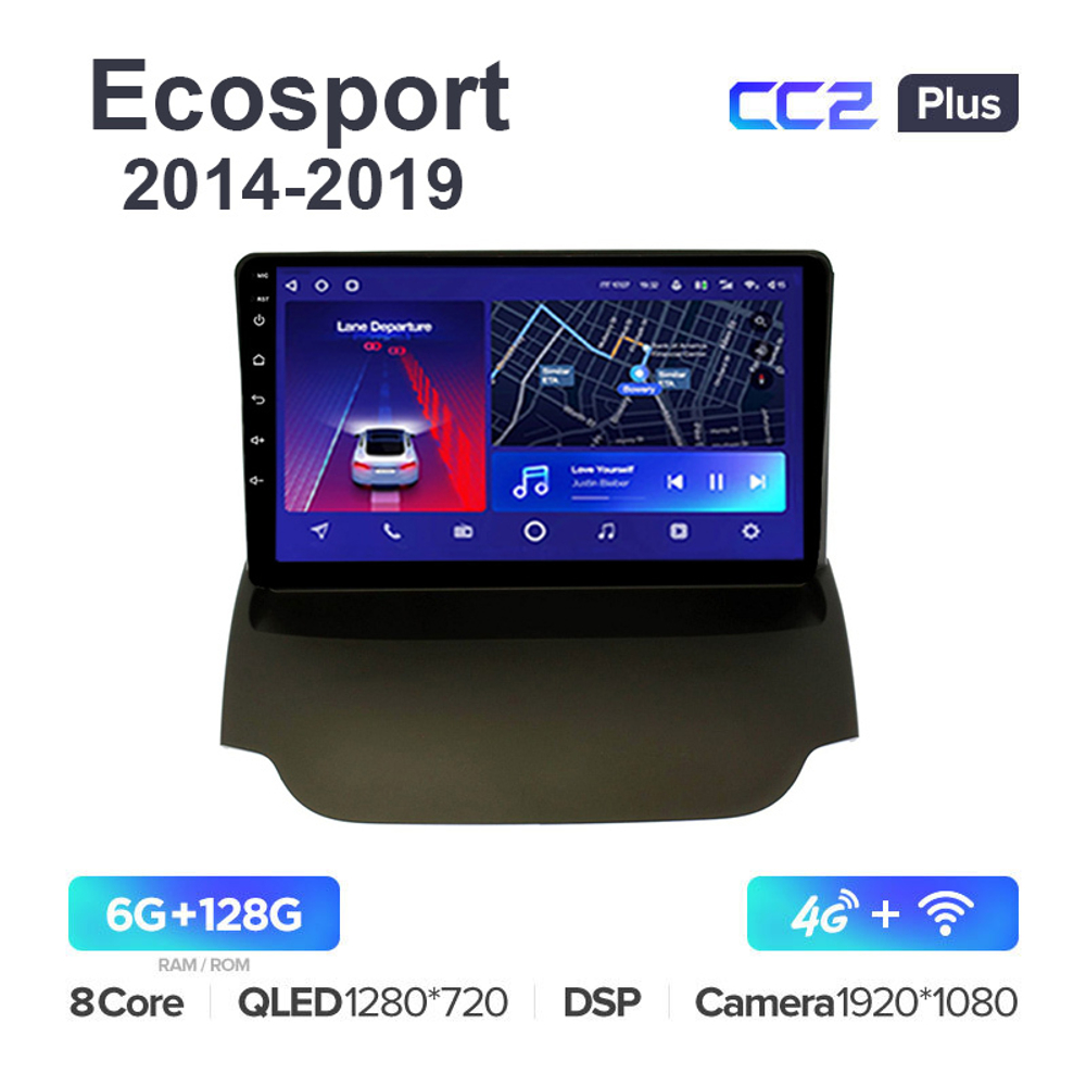 Teyes CC2 Plus 10,2"для Ford Ecosport 2014-2019