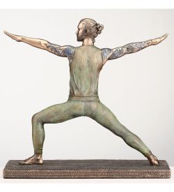 Veronese WS-1370 Статуэтка «Йог - поза воина»